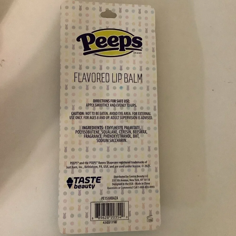 Peeps Taste Beauty this peeps